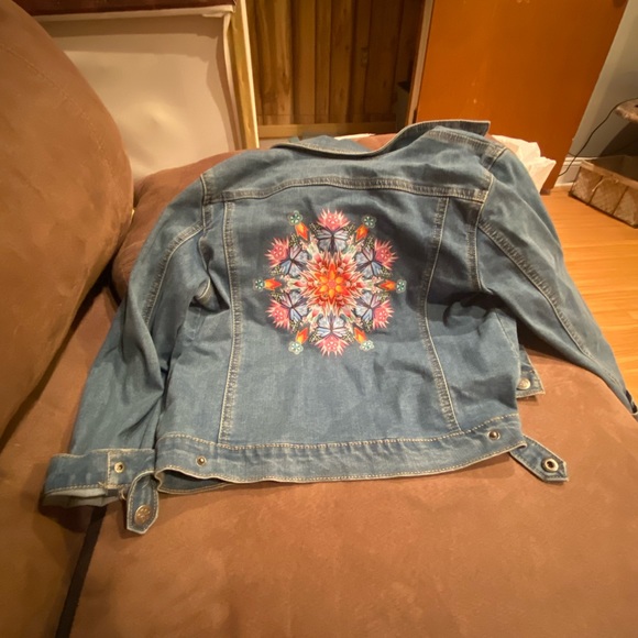 Disney Encanto jean jacket size large 10-12 - Picture 2 of 8